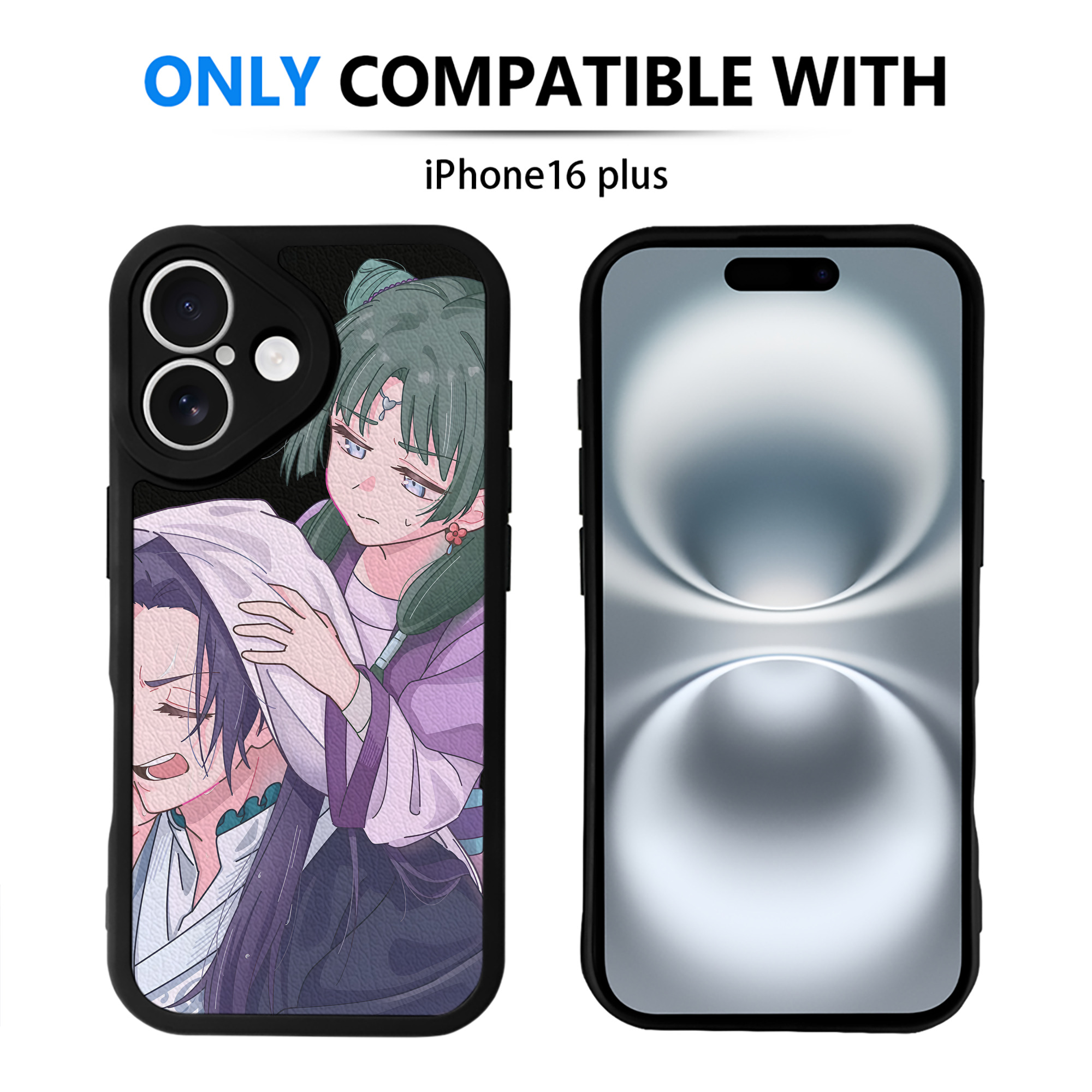 （画像用） 薬屋のひとりごと The Apothecary Diaries 【iPhone 16シリーズ対応】シリコンスマホケース（レザー調） 材質：シリコン